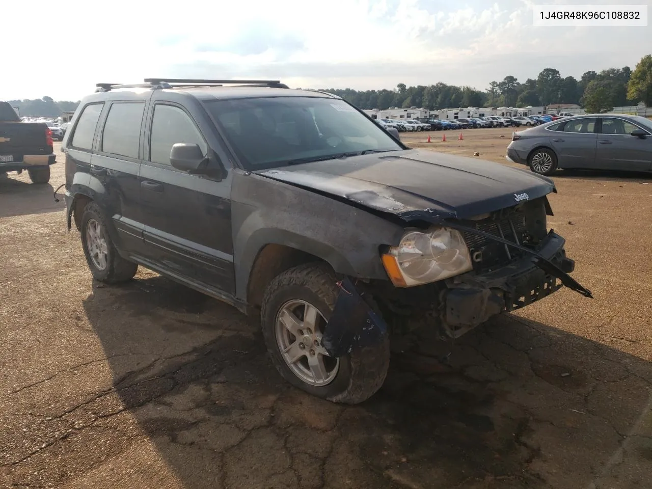 2006 Jeep Grand Cherokee Laredo VIN: 1J4GR48K96C108832 Lot: 72189604