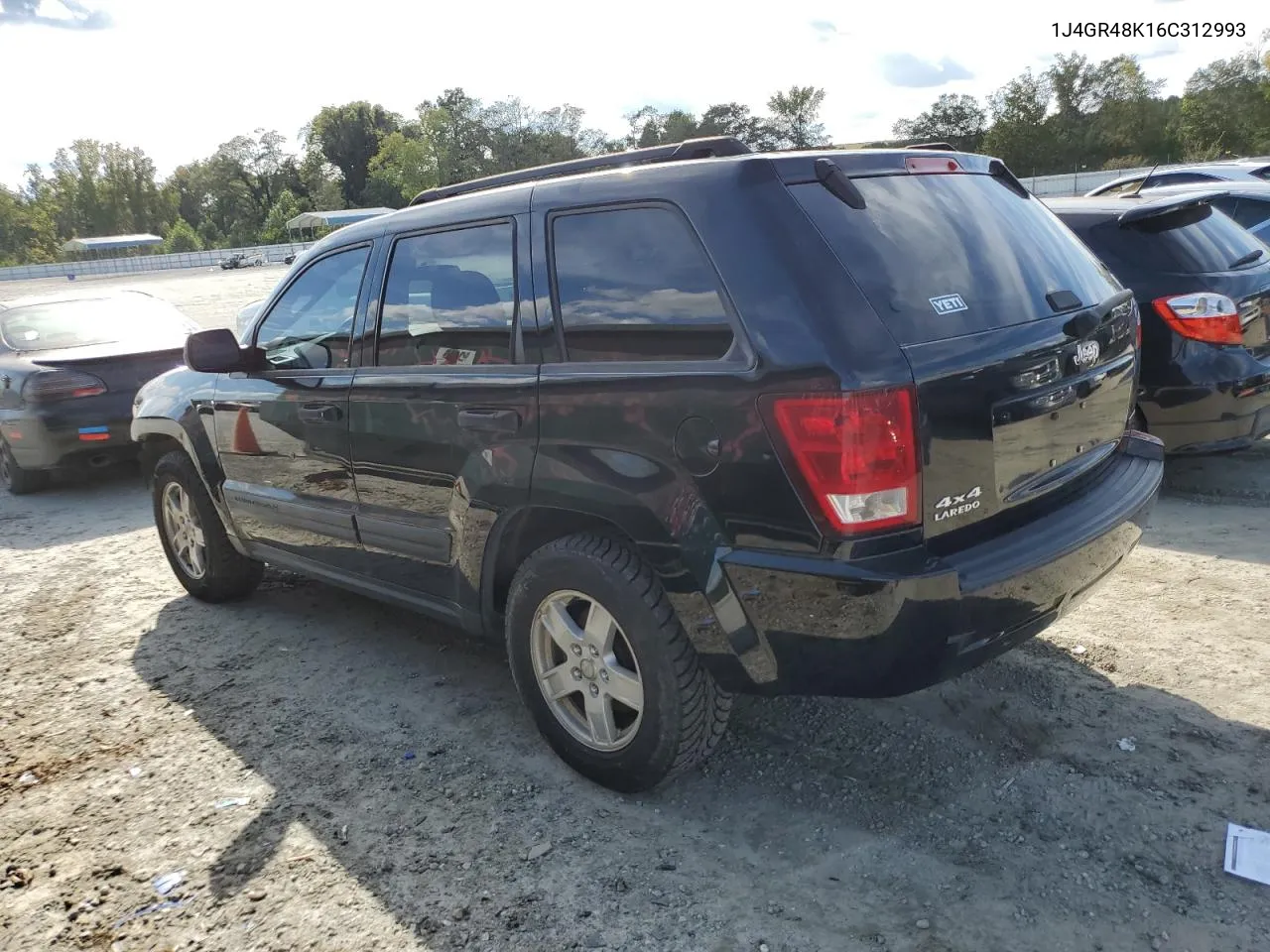 1J4GR48K16C312993 2006 Jeep Grand Cherokee Laredo