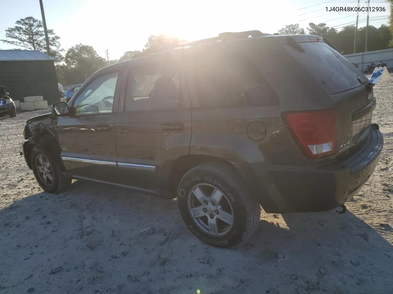 1J4GR48K06C312936 2006 Jeep Grand Cherokee Laredo