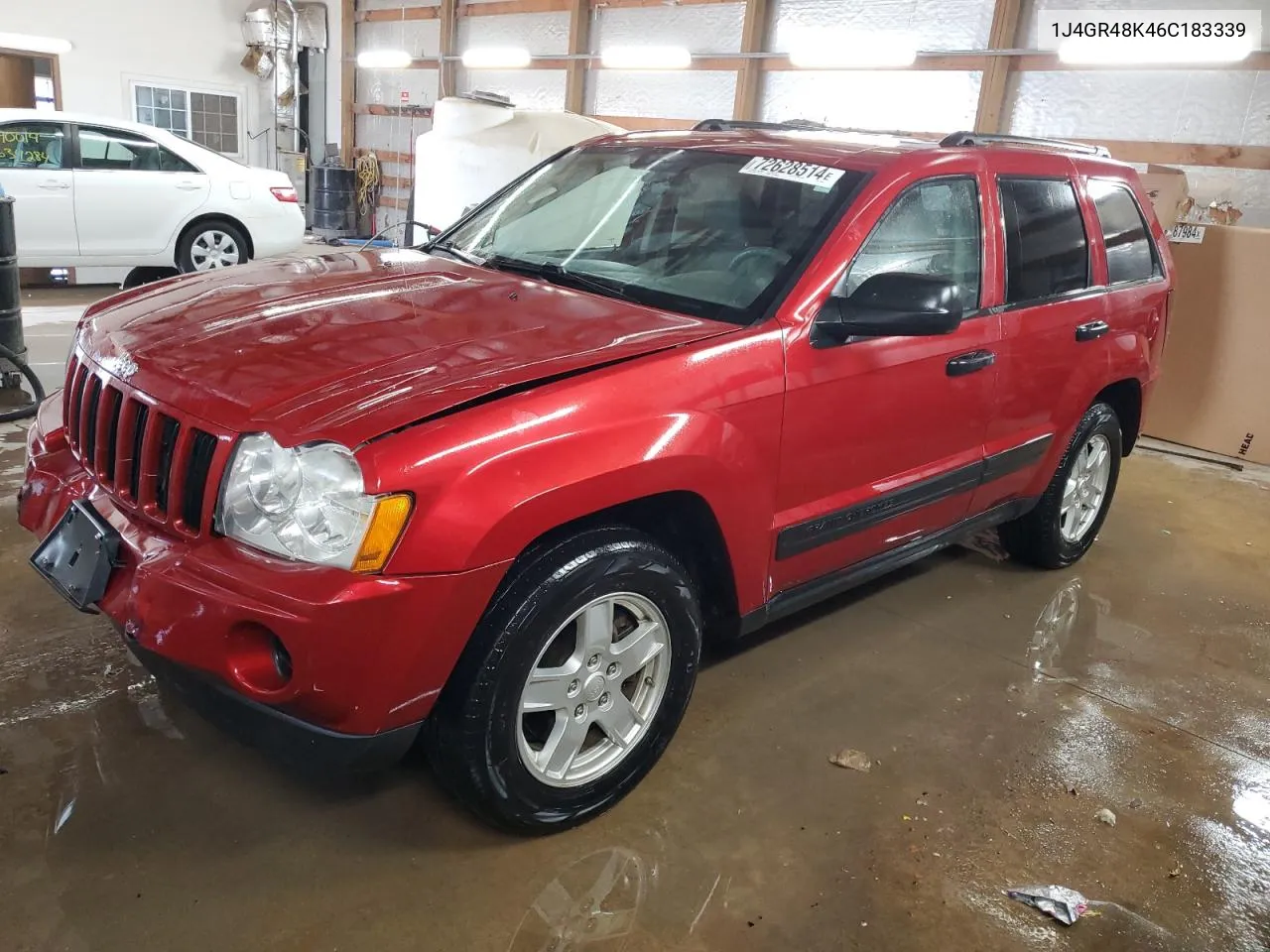 2006 Jeep Grand Cherokee Laredo VIN: 1J4GR48K46C183339 Lot: 72628514