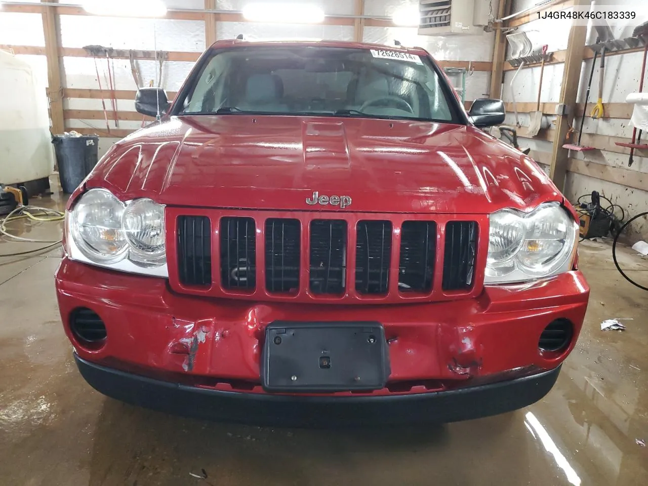 2006 Jeep Grand Cherokee Laredo VIN: 1J4GR48K46C183339 Lot: 72628514