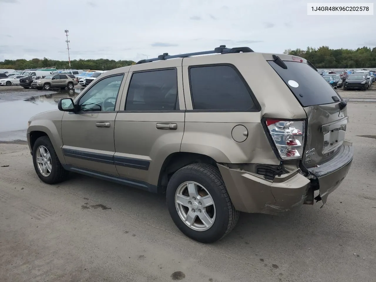 2006 Jeep Grand Cherokee Laredo VIN: 1J4GR48K96C202578 Lot: 72948174