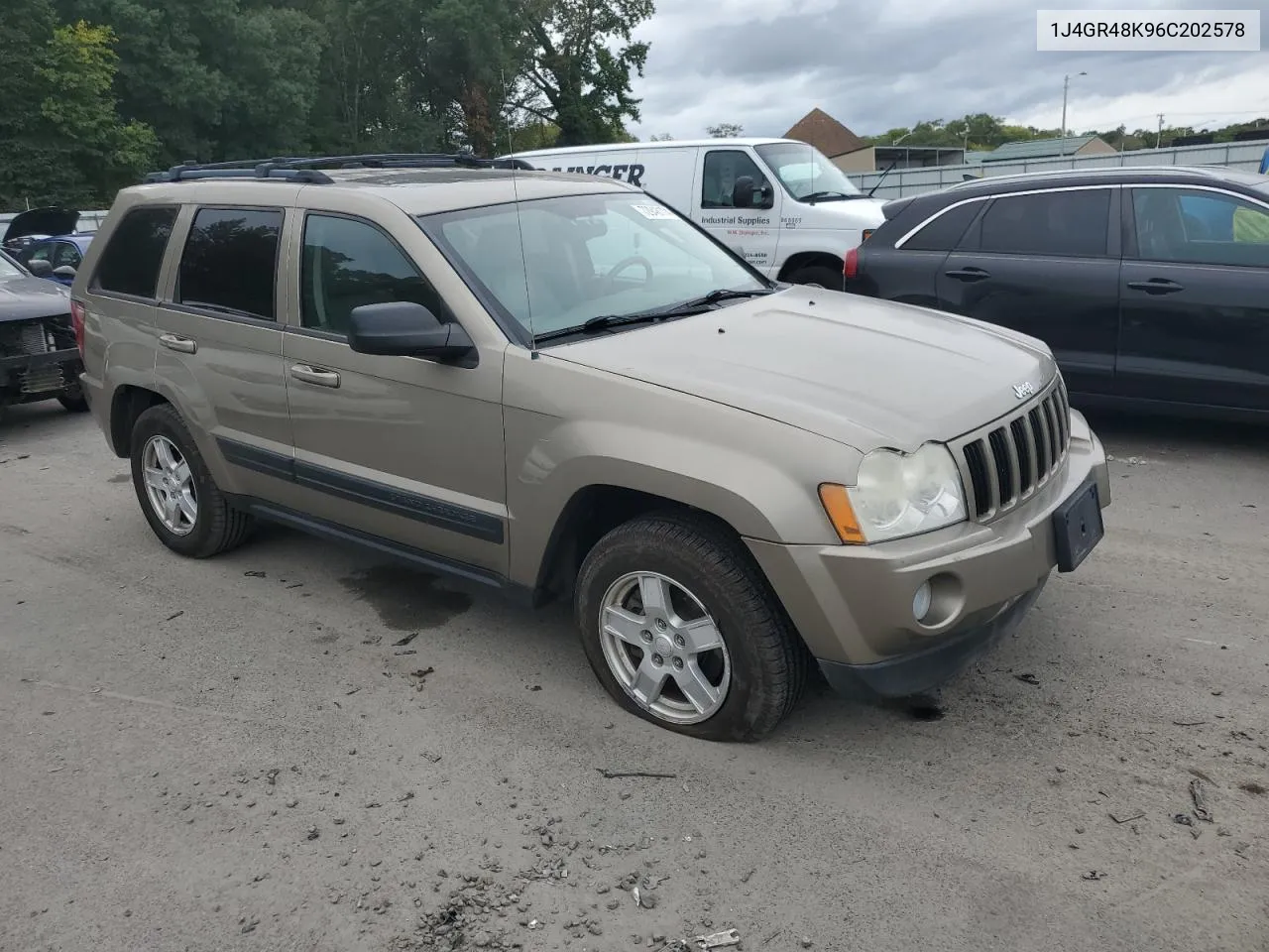 1J4GR48K96C202578 2006 Jeep Grand Cherokee Laredo