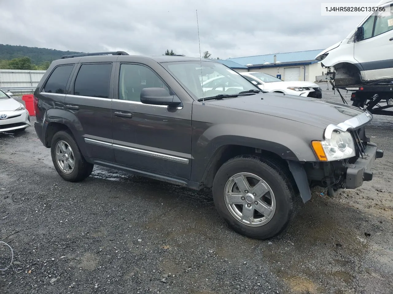 1J4HR58286C135756 2006 Jeep Grand Cherokee Limited