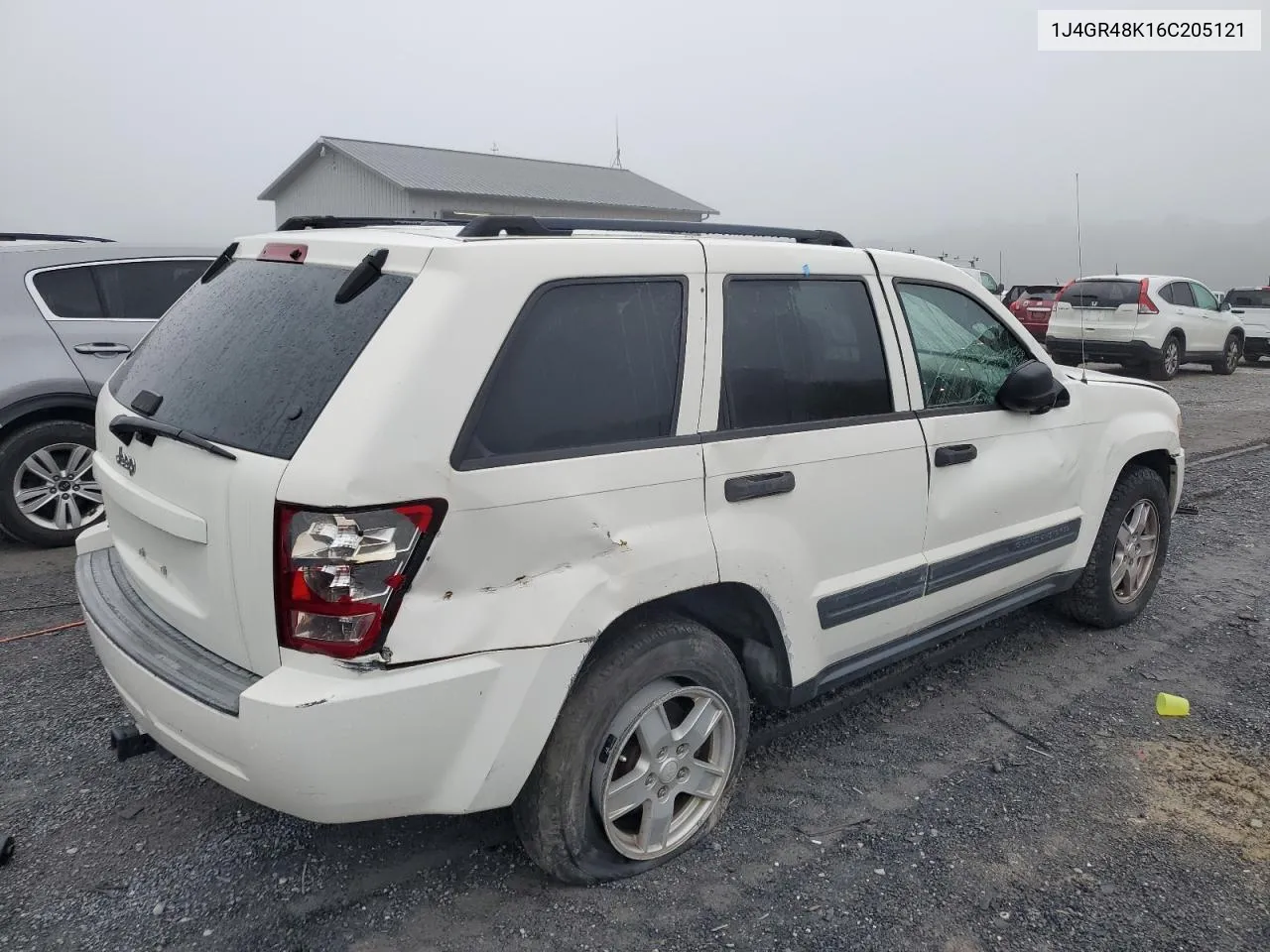 2006 Jeep Grand Cherokee Laredo VIN: 1J4GR48K16C205121 Lot: 73747044