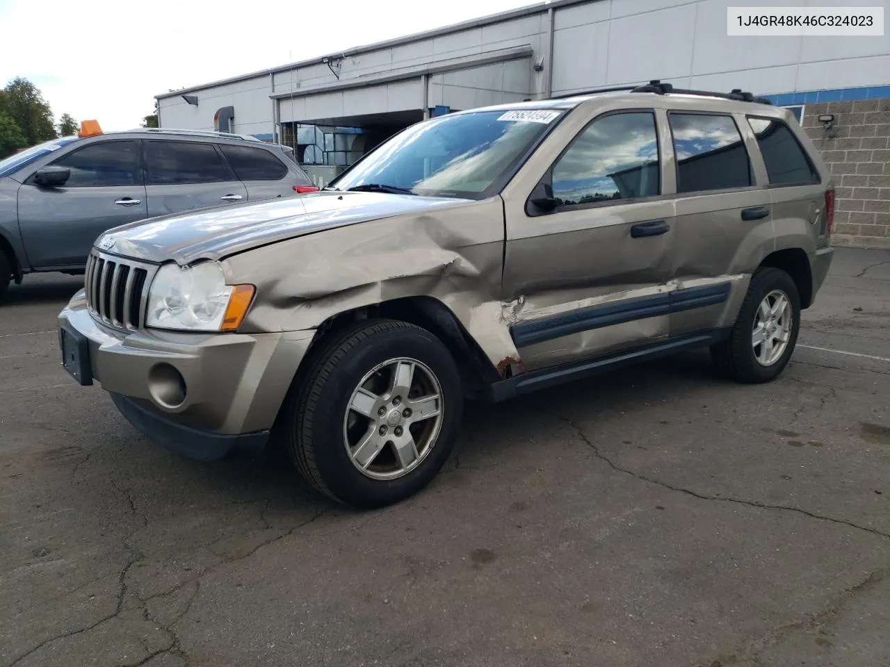 2006 Jeep Grand Cherokee Laredo VIN: 1J4GR48K46C324023 Lot: 75524594