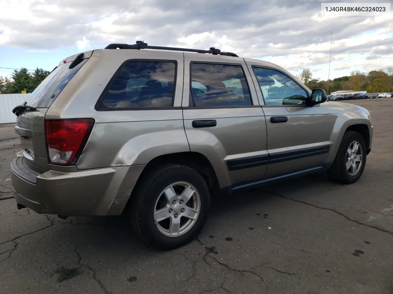 2006 Jeep Grand Cherokee Laredo VIN: 1J4GR48K46C324023 Lot: 75524594