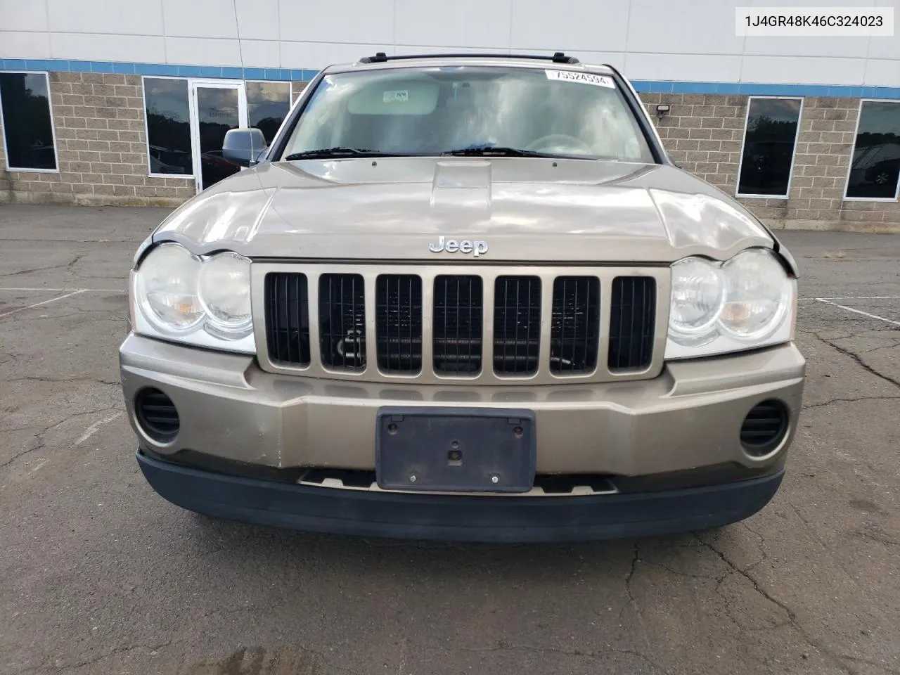 2006 Jeep Grand Cherokee Laredo VIN: 1J4GR48K46C324023 Lot: 75524594