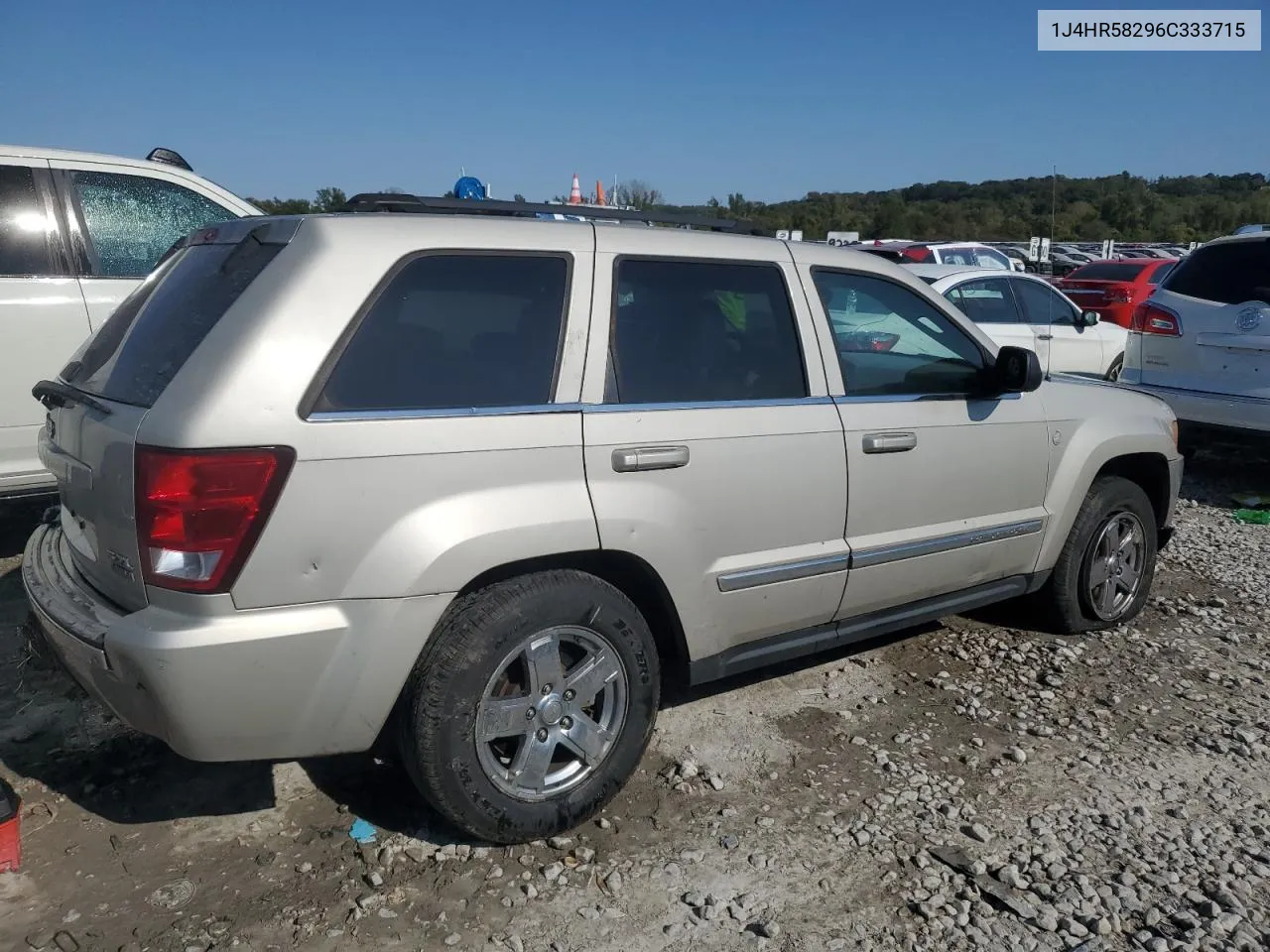 2006 Jeep Grand Cherokee Limited VIN: 1J4HR58296C333715 Lot: 75634314