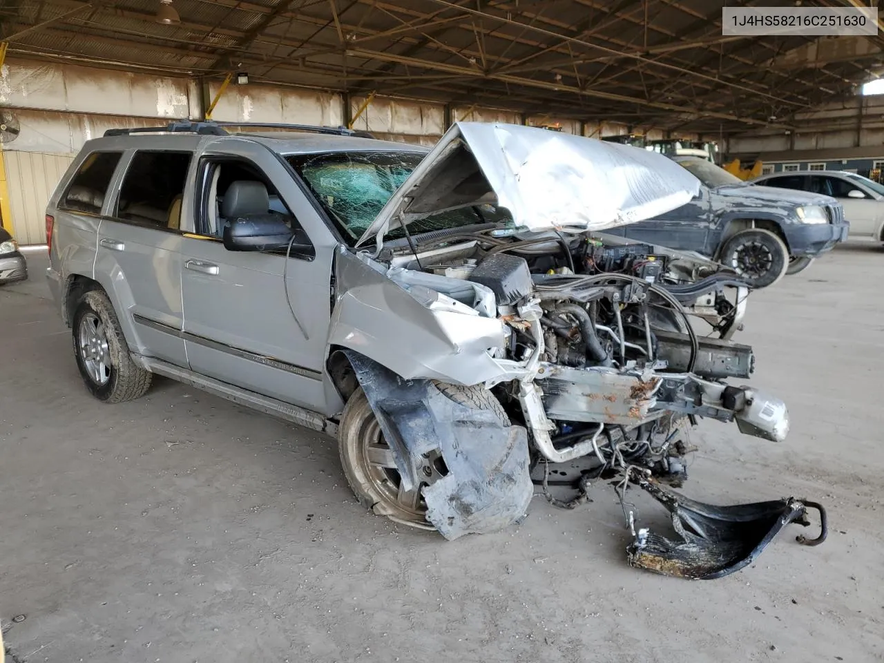 2006 Jeep Grand Cherokee Limited VIN: 1J4HS58216C251630 Lot: 76988984