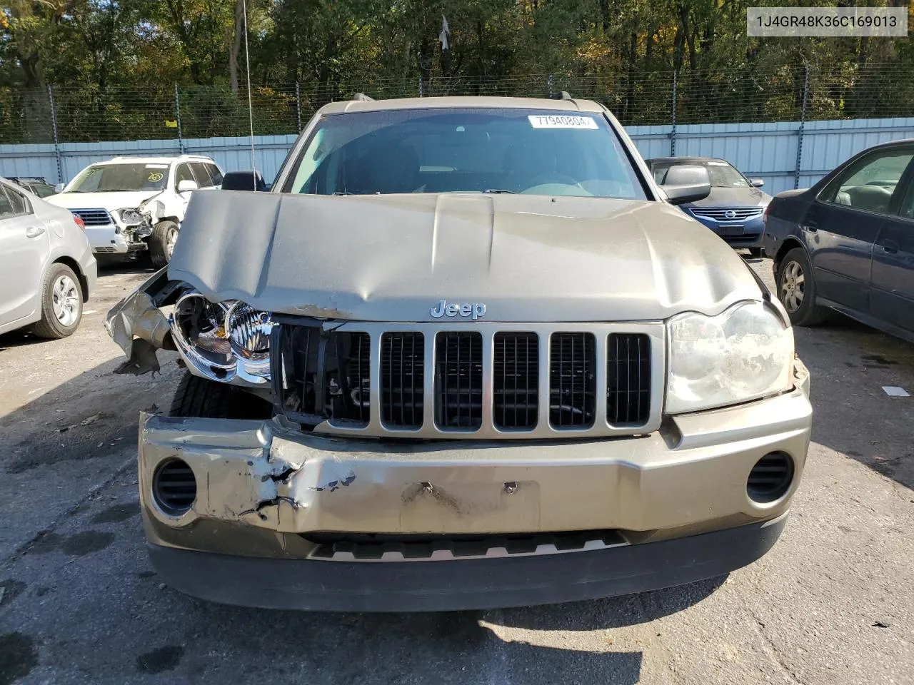 2006 Jeep Grand Cherokee Laredo VIN: 1J4GR48K36C169013 Lot: 77940804