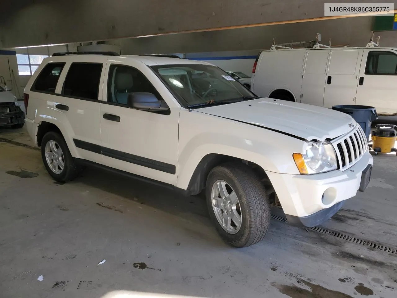 2006 Jeep Grand Cherokee Laredo VIN: 1J4GR48K86C355775 Lot: 77941954