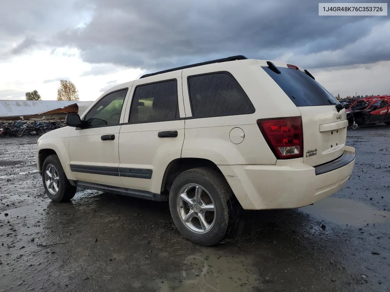 2006 Jeep Grand Cherokee Laredo VIN: 1J4GR48K76C353726 Lot: 78068764