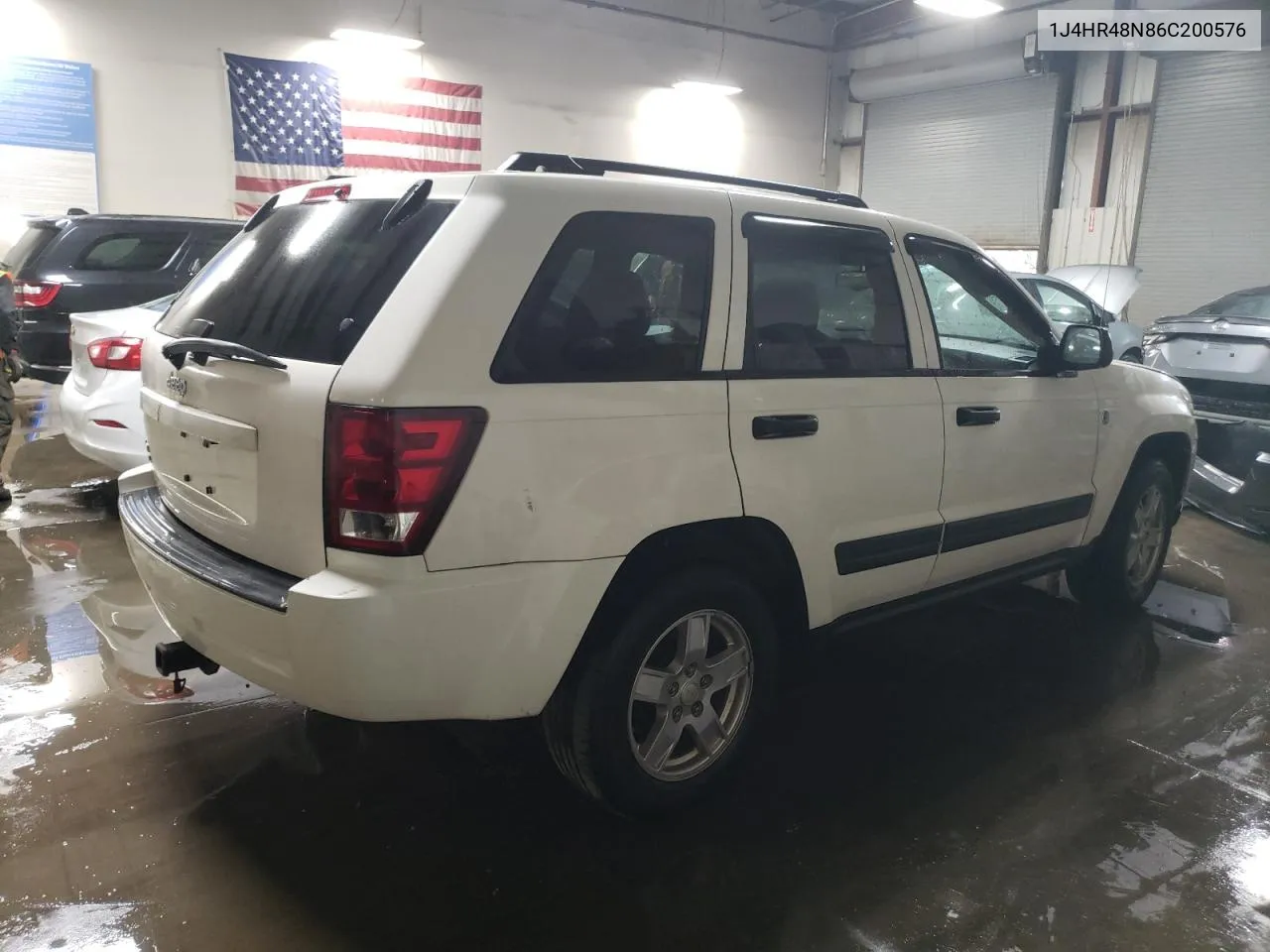 2006 Jeep Grand Cherokee Laredo VIN: 1J4HR48N86C200576 Lot: 78506244