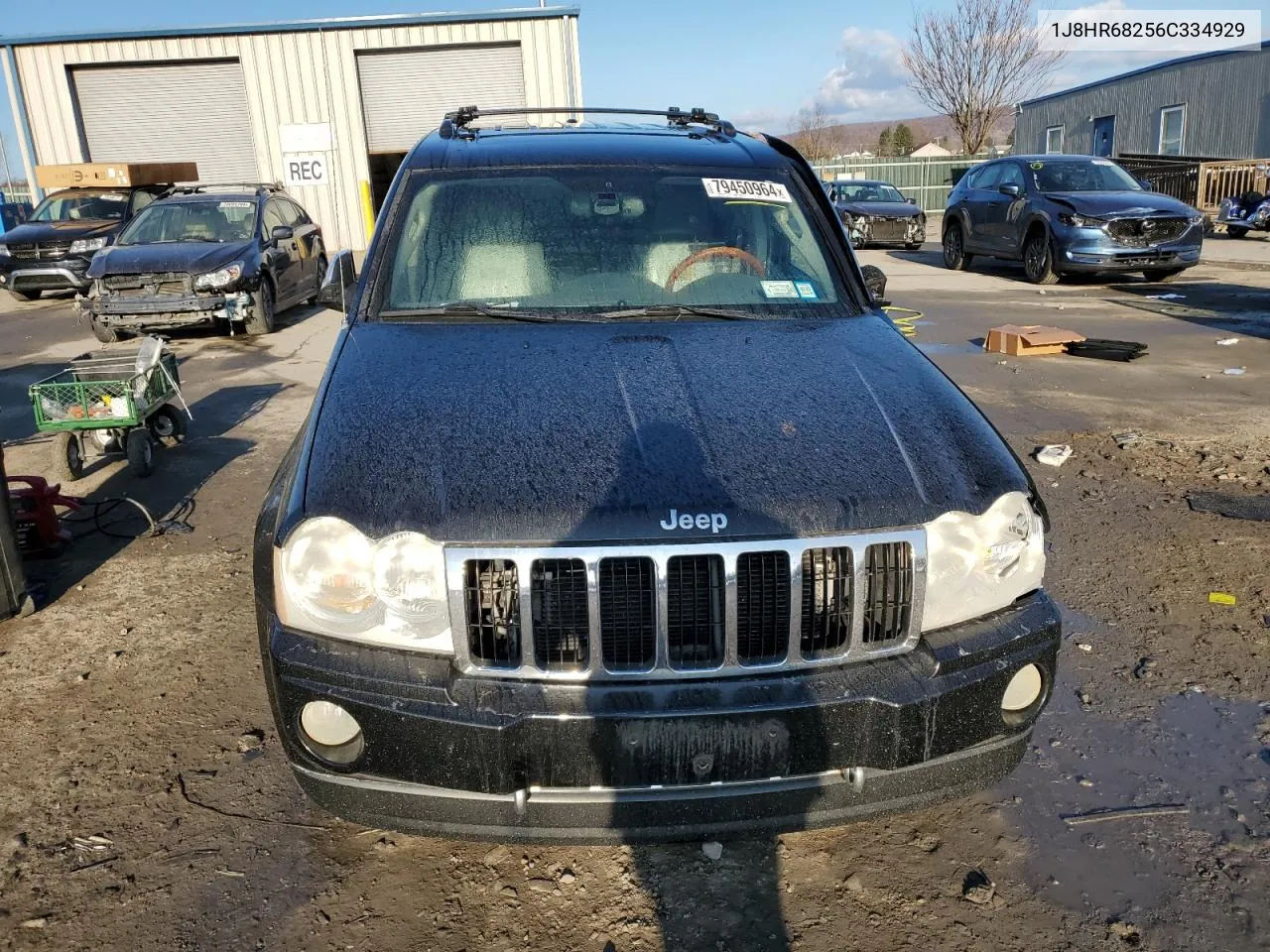 2006 Jeep Grand Cherokee Overland VIN: 1J8HR68256C334929 Lot: 79450964