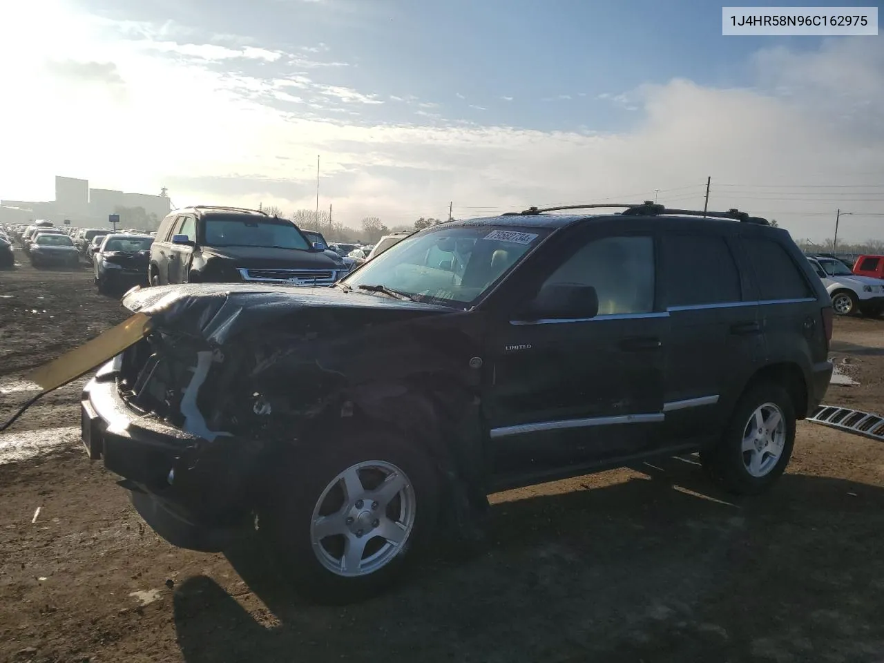 2006 Jeep Grand Cherokee Limited VIN: 1J4HR58N96C162975 Lot: 79582734