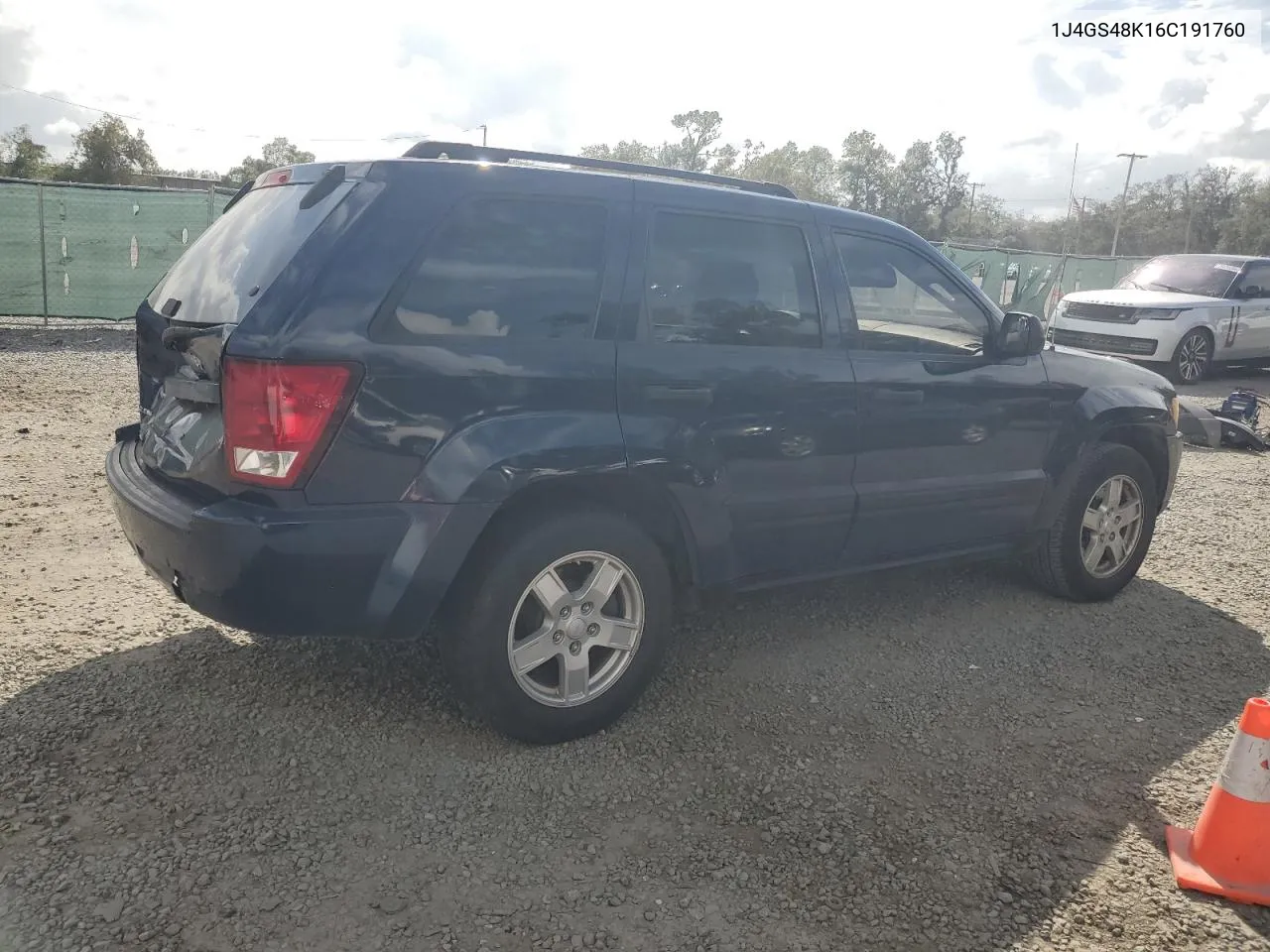 2006 Jeep Grand Cherokee Laredo VIN: 1J4GS48K16C191760 Lot: 79708014