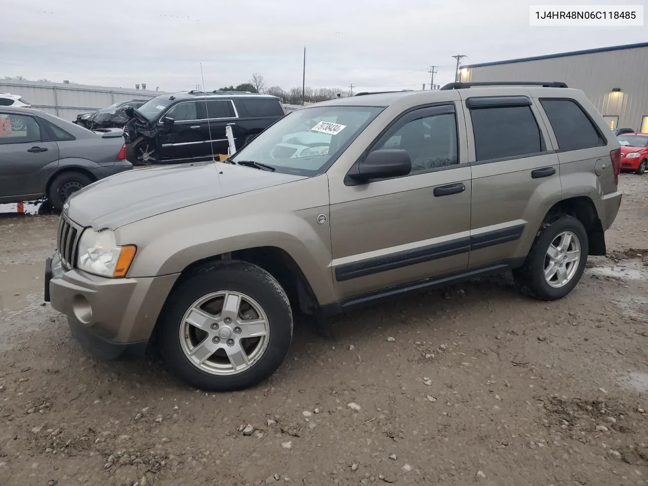 2006 Jeep Grand Cherokee Laredo VIN: 1J4HR48N06C118485 Lot: 79738434