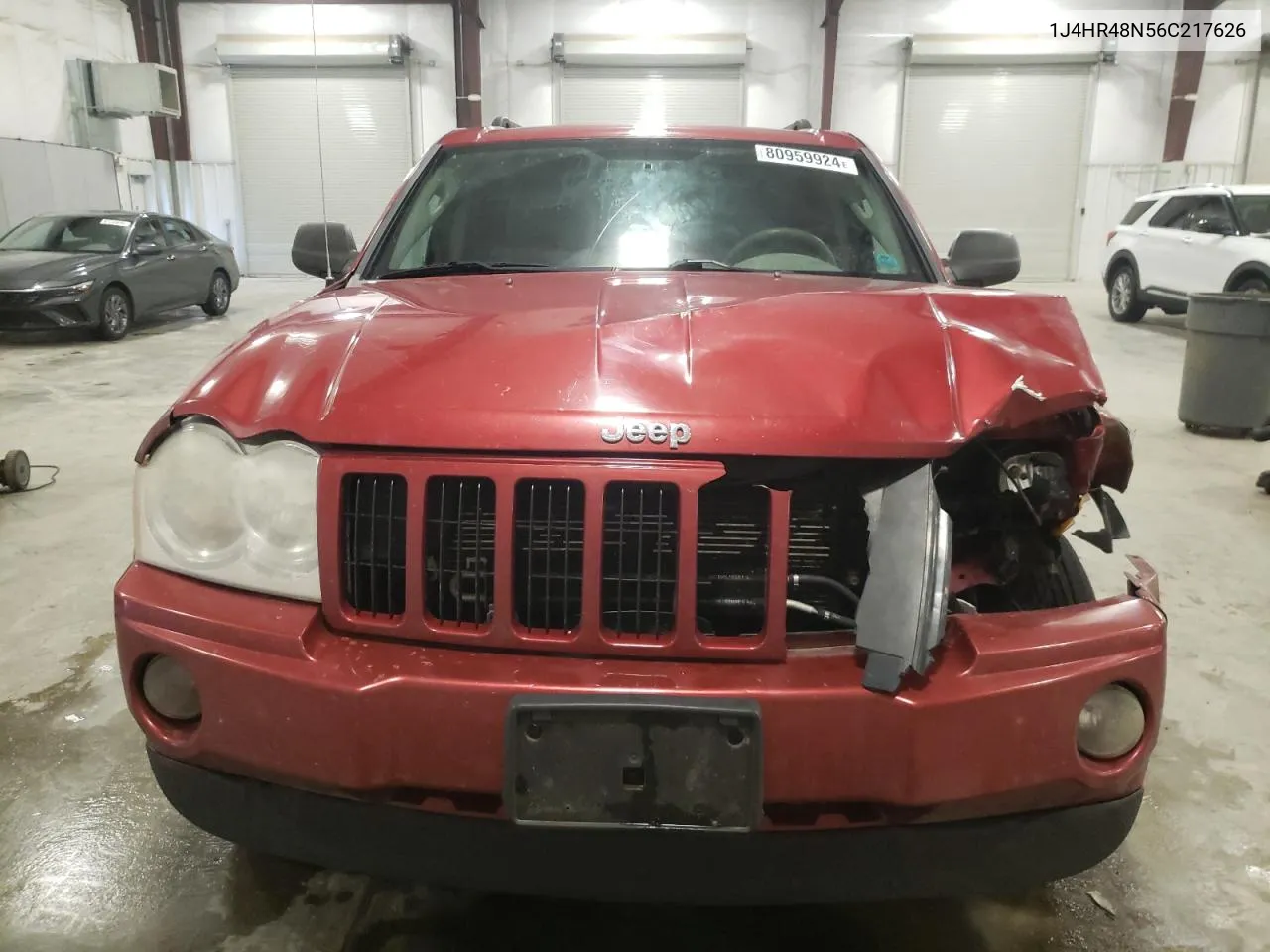 2006 Jeep Grand Cherokee Laredo VIN: 1J4HR48N56C217626 Lot: 80959924