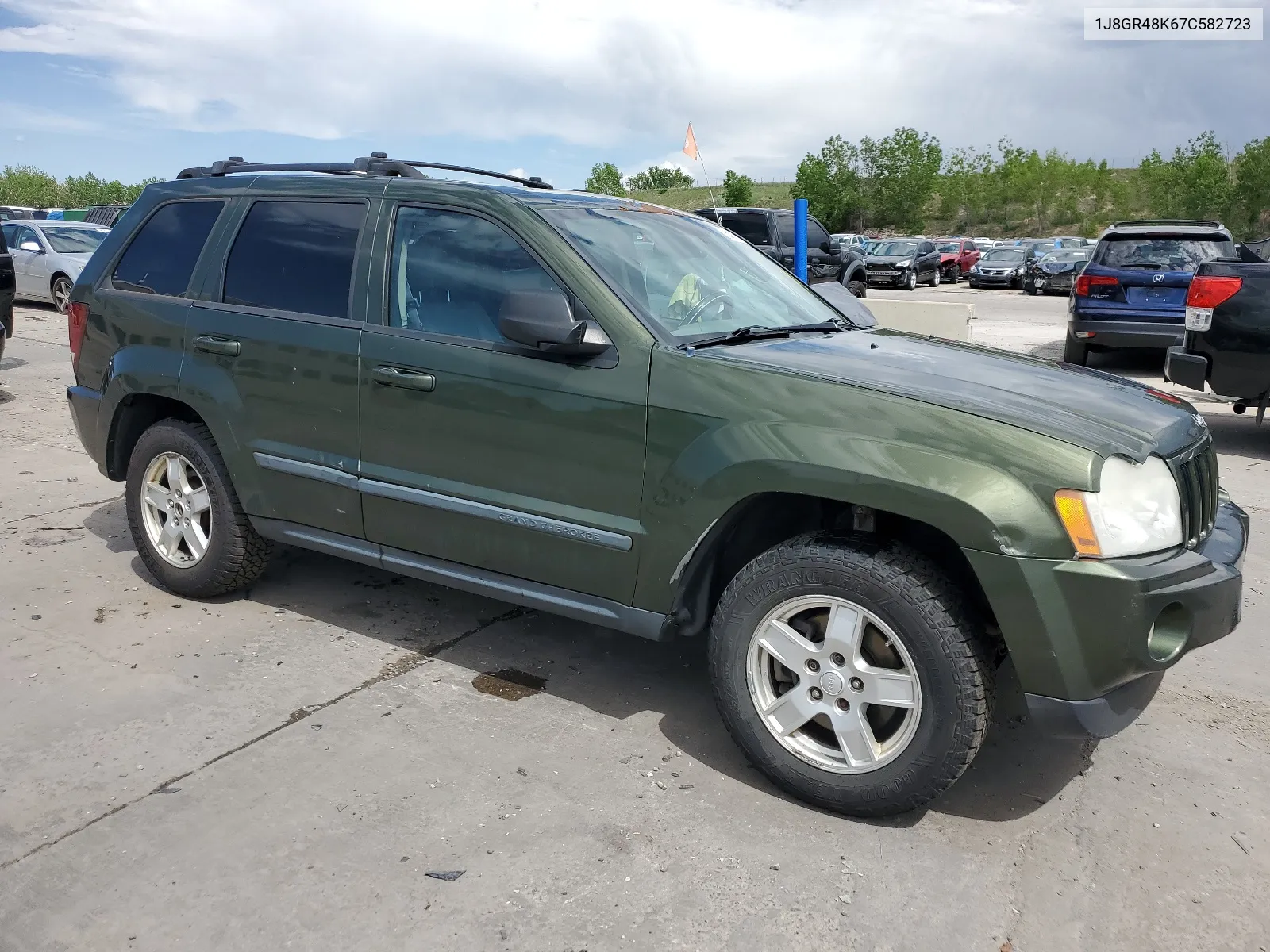 2007 Jeep Grand Cherokee Laredo VIN: 1J8GR48K67C582723 Lot: 56620674