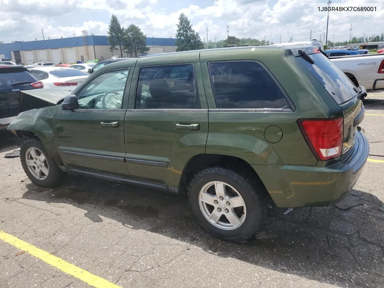 2007 Jeep Grand Cherokee Laredo VIN: 1J8GR48KX7C689001 Lot: 61661104