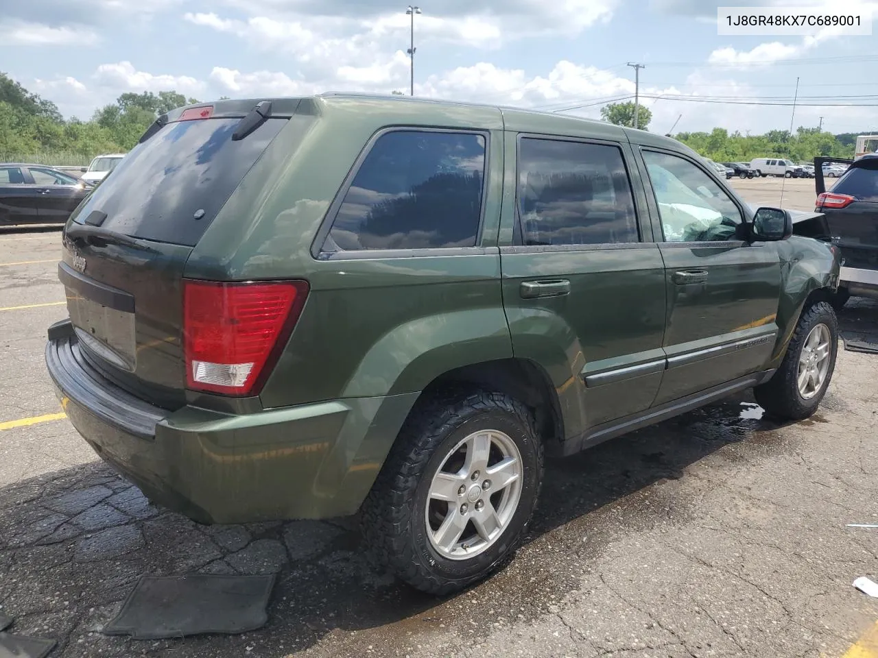 1J8GR48KX7C689001 2007 Jeep Grand Cherokee Laredo