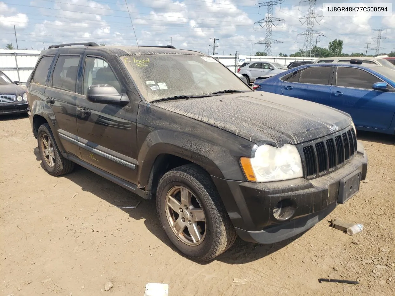 1J8GR48K77C500594 2007 Jeep Grand Cherokee Laredo