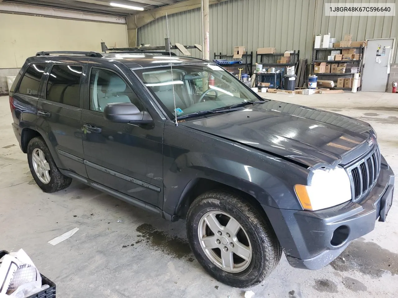 1J8GR48K67C596640 2007 Jeep Grand Cherokee Laredo