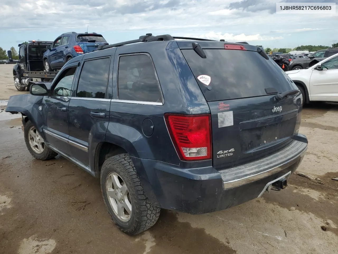 2007 Jeep Grand Cherokee Limited VIN: 1J8HR58217C696803 Lot: 65633984