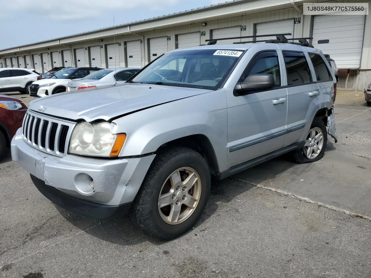 2007 Jeep Grand Cherokee Laredo VIN: 1J8GS48K77C575560 Lot: 65741354