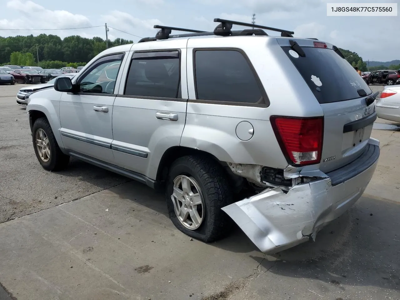 1J8GS48K77C575560 2007 Jeep Grand Cherokee Laredo