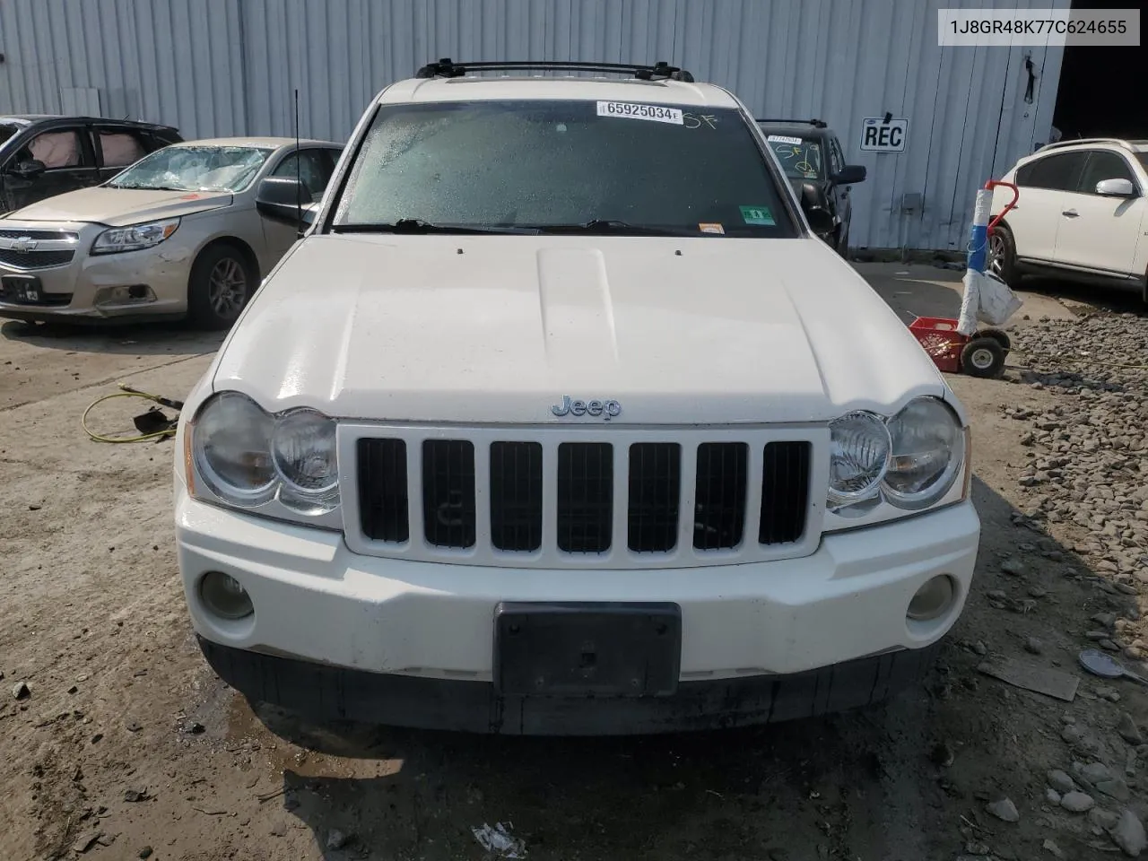 1J8GR48K77C624655 2007 Jeep Grand Cherokee Laredo