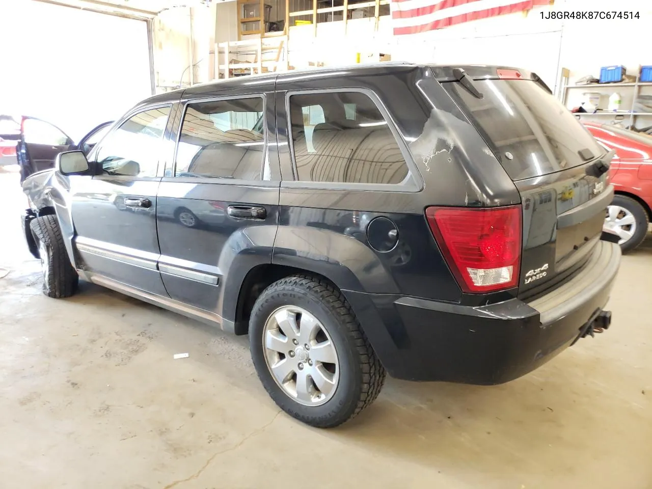 2007 Jeep Grand Cherokee Laredo VIN: 1J8GR48K87C674514 Lot: 66896774