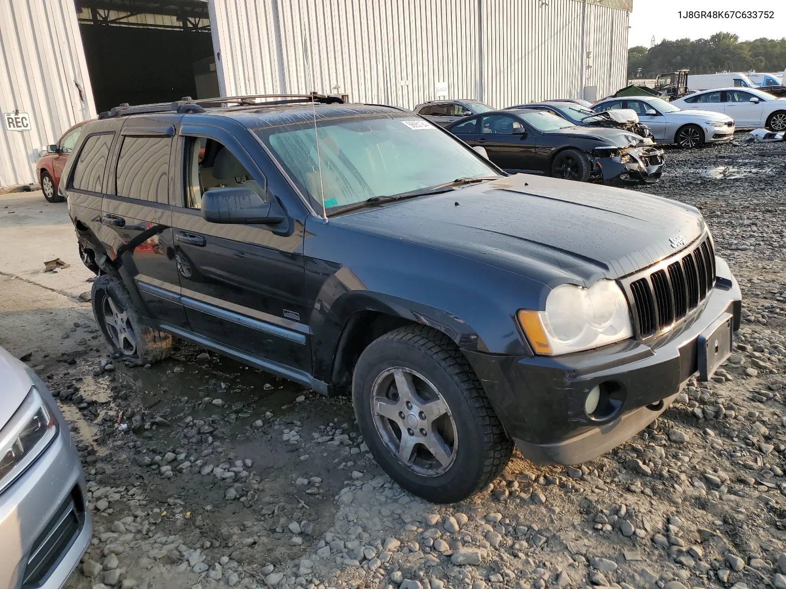 2007 Jeep Grand Cherokee Laredo VIN: 1J8GR48K67C633752 Lot: 66951944