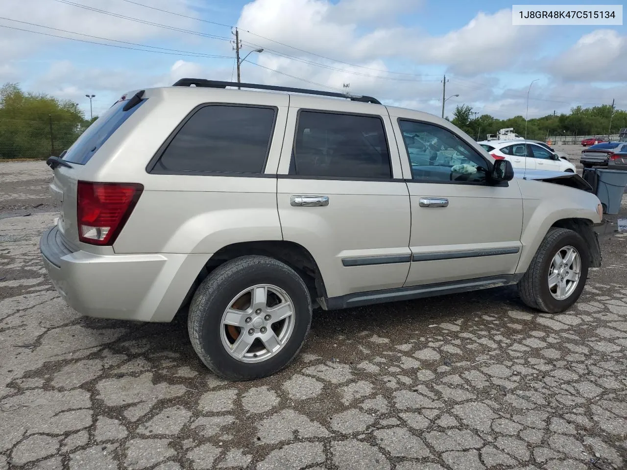 2007 Jeep Grand Cherokee Laredo VIN: 1J8GR48K47C515134 Lot: 67289004