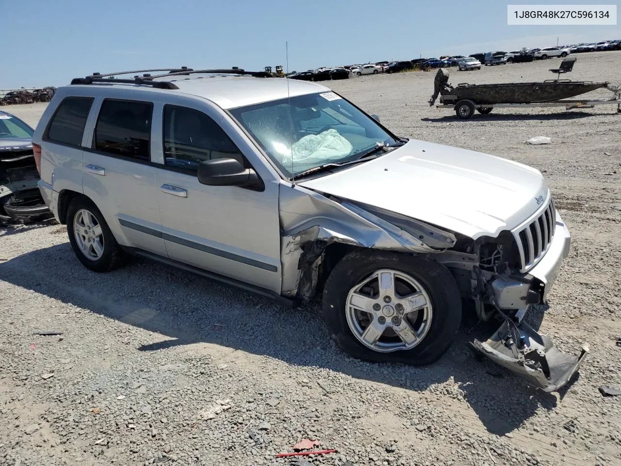 1J8GR48K27C596134 2007 Jeep Grand Cherokee Laredo