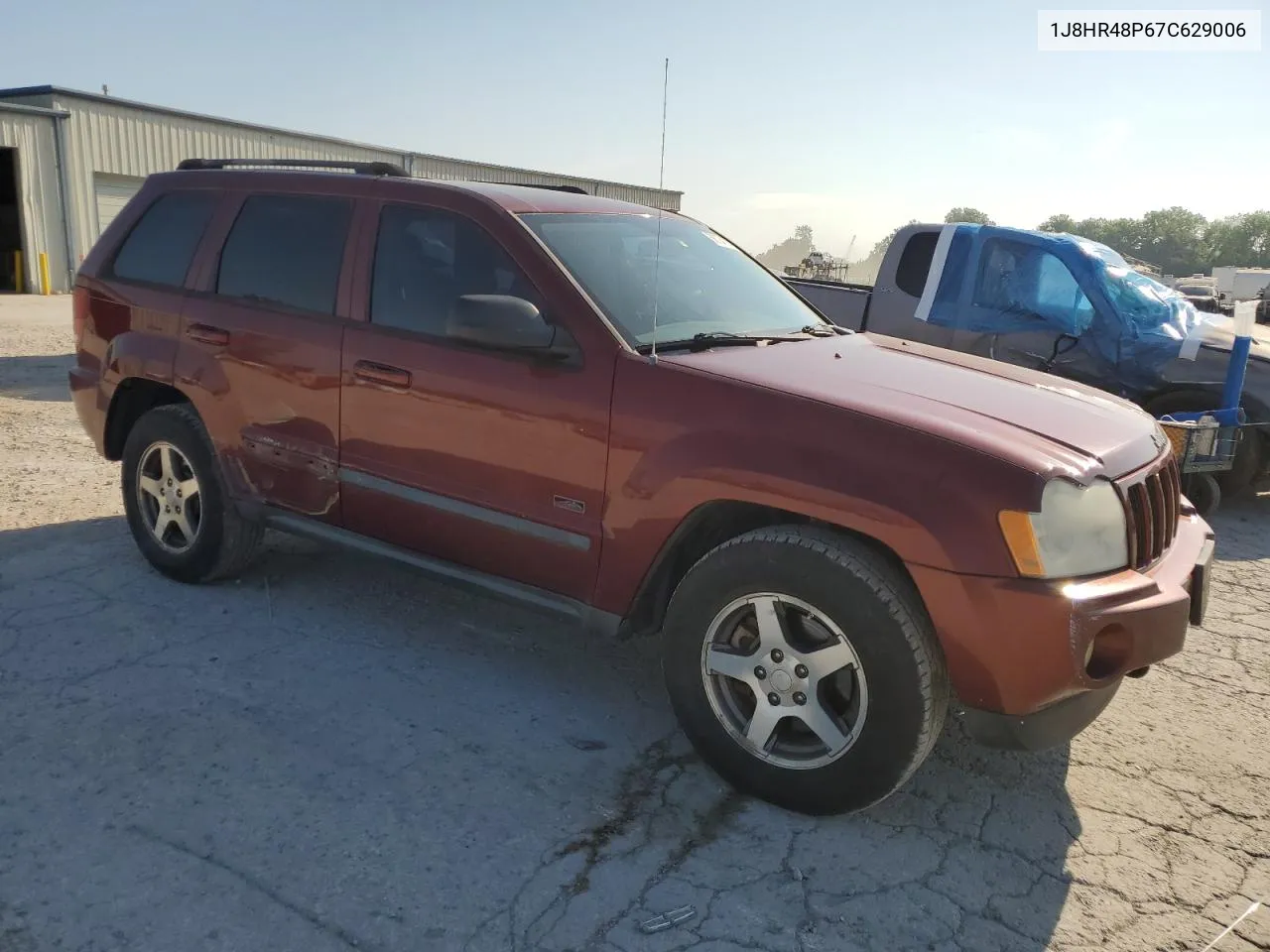 2007 Jeep Grand Cherokee Laredo VIN: 1J8HR48P67C629006 Lot: 68734114