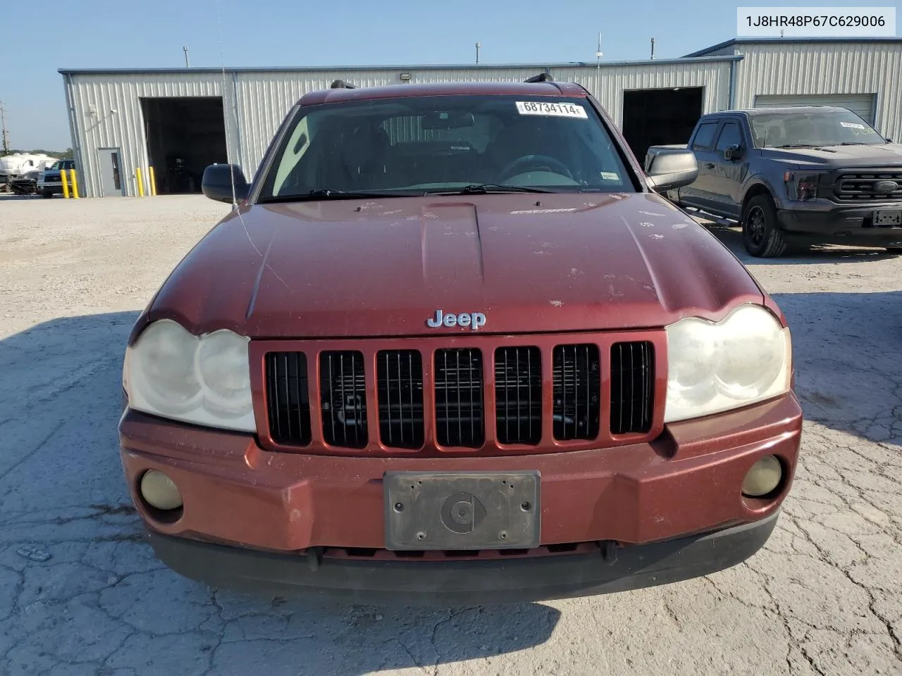 1J8HR48P67C629006 2007 Jeep Grand Cherokee Laredo