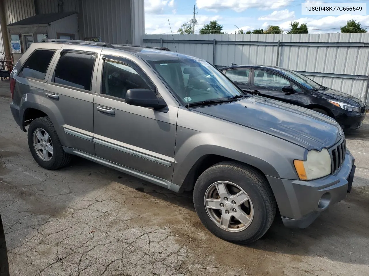 1J8GR48K77C656649 2007 Jeep Grand Cherokee Laredo