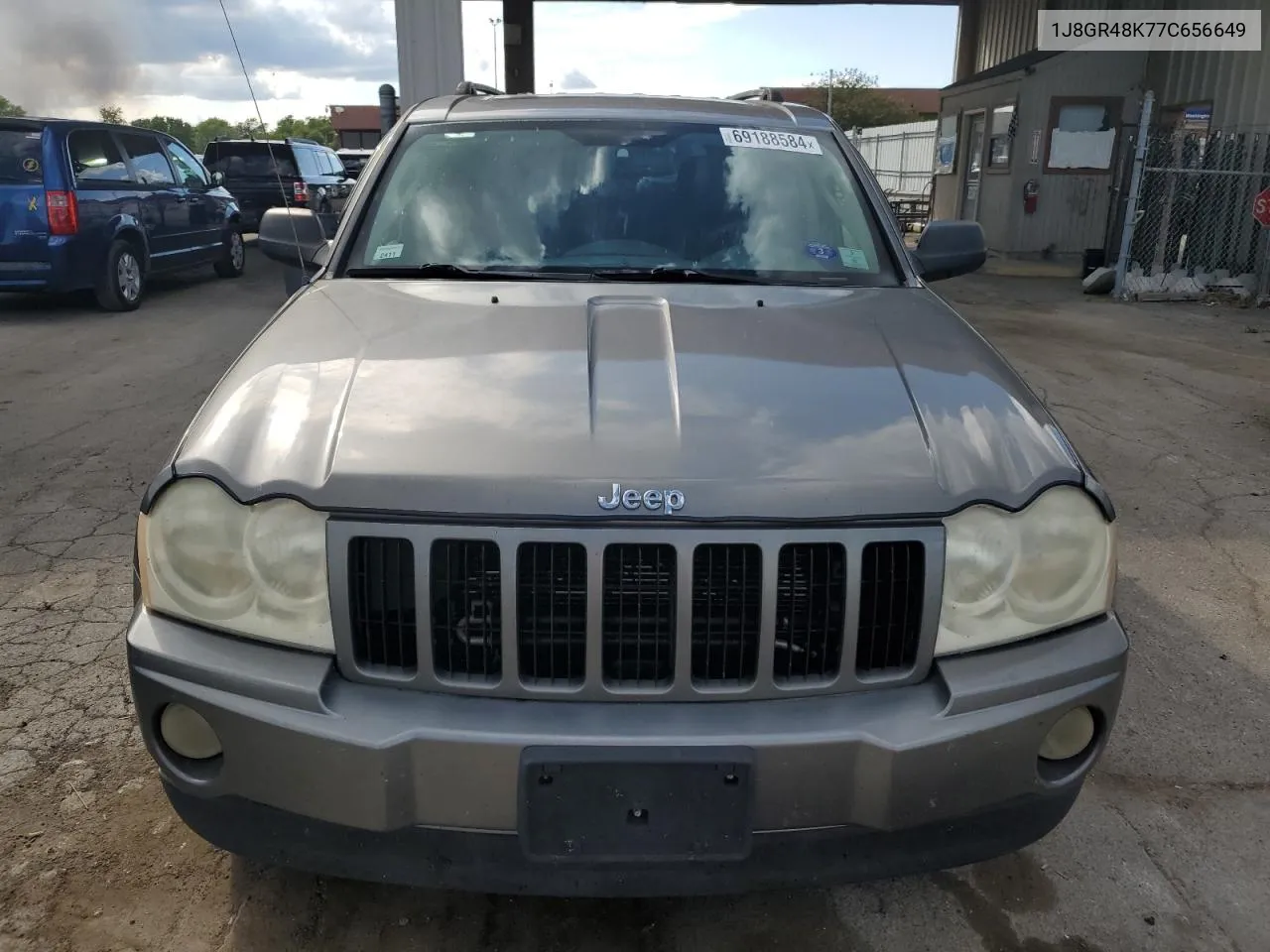 1J8GR48K77C656649 2007 Jeep Grand Cherokee Laredo