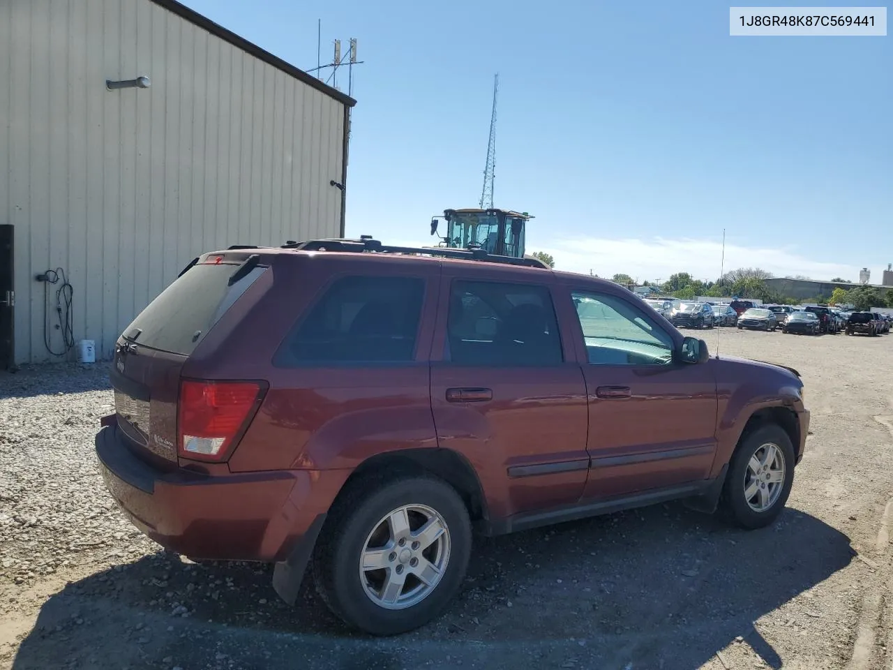 2007 Jeep Grand Cherokee Laredo VIN: 1J8GR48K87C569441 Lot: 69197684