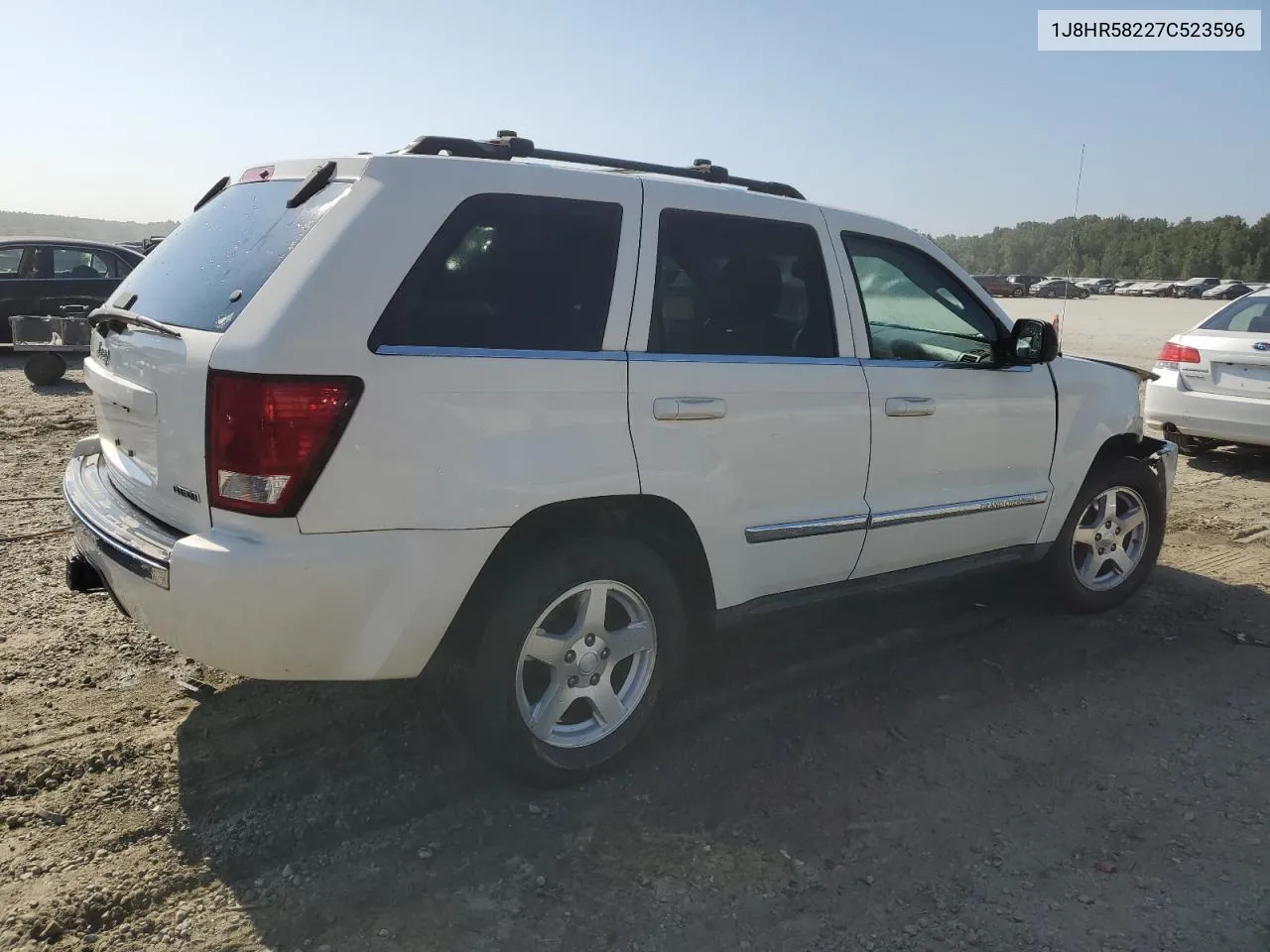 2007 Jeep Grand Cherokee Limited VIN: 1J8HR58227C523596 Lot: 69282394