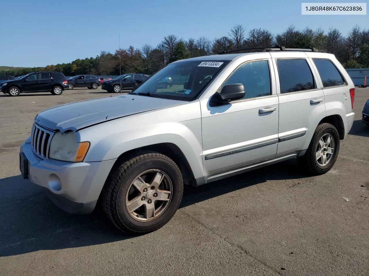 2007 Jeep Grand Cherokee Laredo VIN: 1J8GR48K67C623836 Lot: 69413334