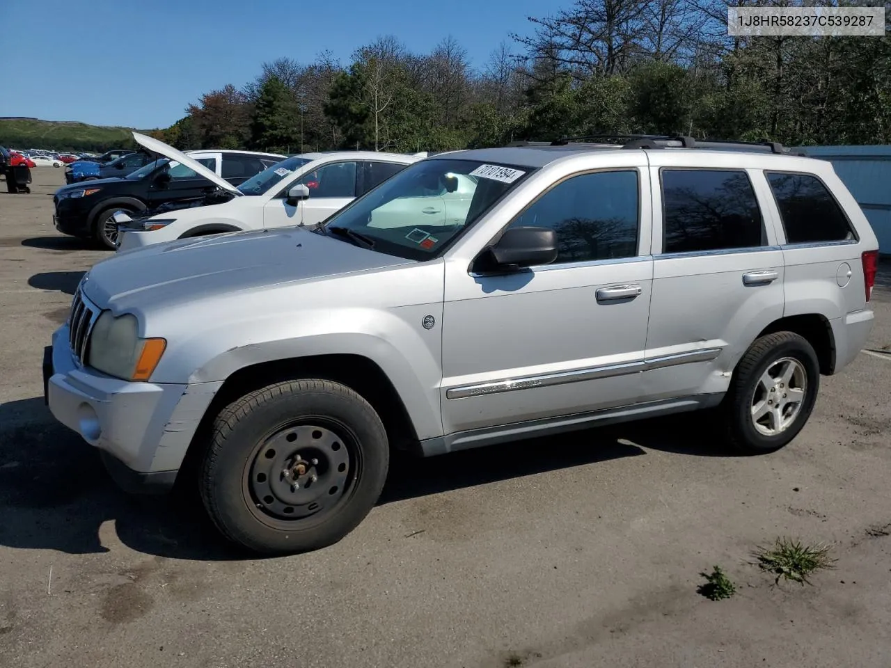 1J8HR58237C539287 2007 Jeep Grand Cherokee Limited