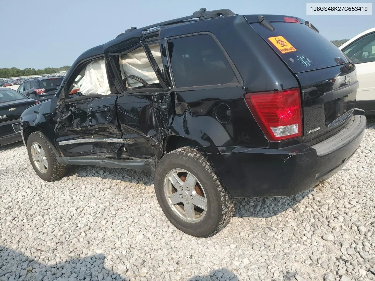 1J8GS48K27C653419 2007 Jeep Grand Cherokee Laredo