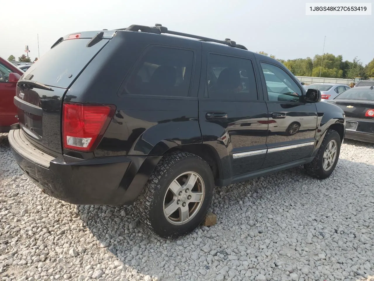 2007 Jeep Grand Cherokee Laredo VIN: 1J8GS48K27C653419 Lot: 70882294