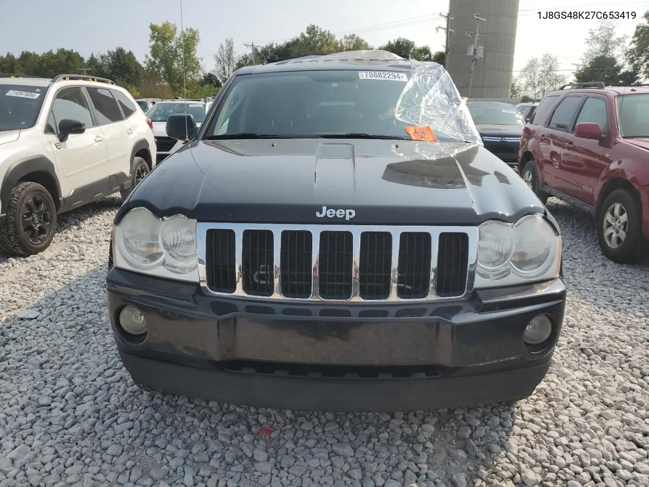 1J8GS48K27C653419 2007 Jeep Grand Cherokee Laredo