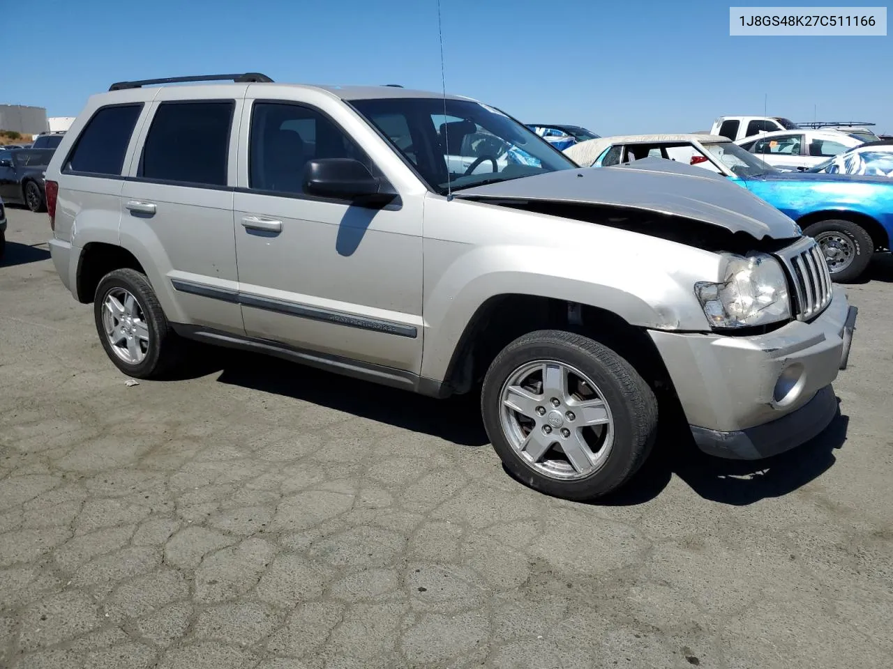 1J8GS48K27C511166 2007 Jeep Grand Cherokee Laredo