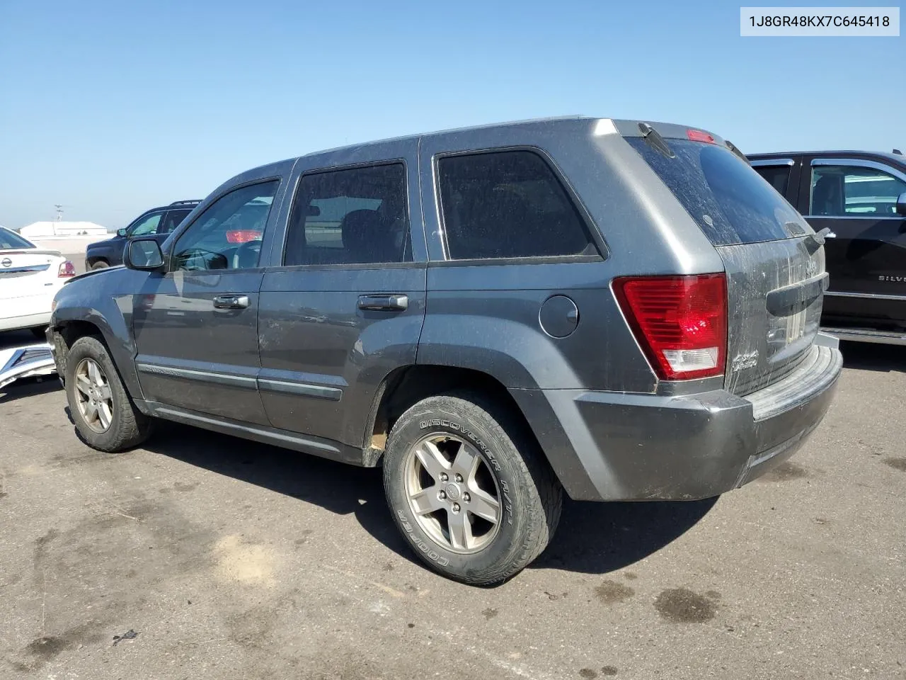 1J8GR48KX7C645418 2007 Jeep Grand Cherokee Laredo