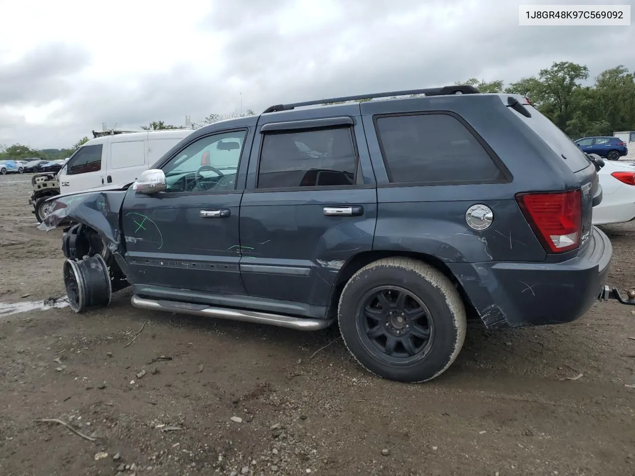 1J8GR48K97C569092 2007 Jeep Grand Cherokee Laredo